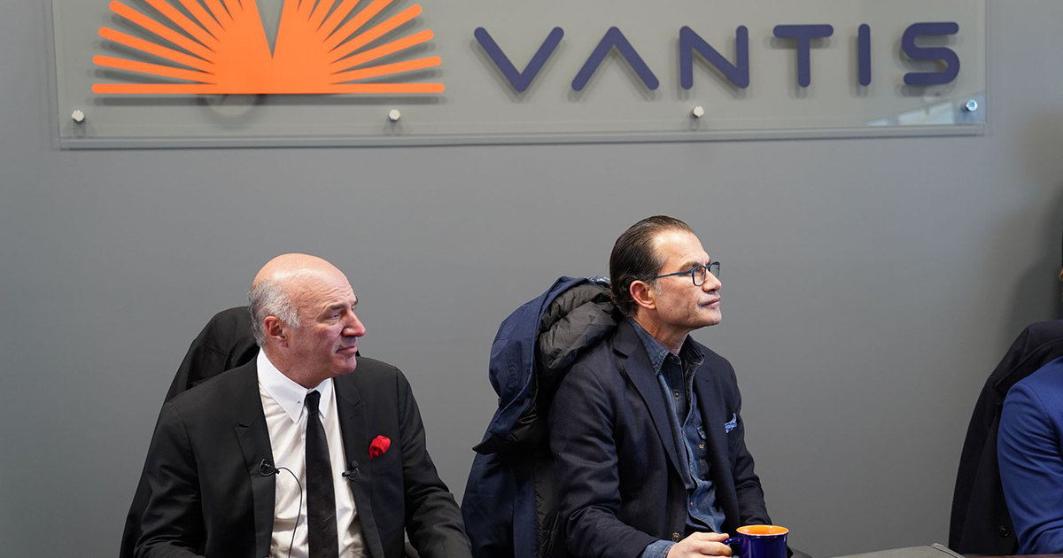 Vantis Welcomes Wonderful Visitor Kevin O’Leary